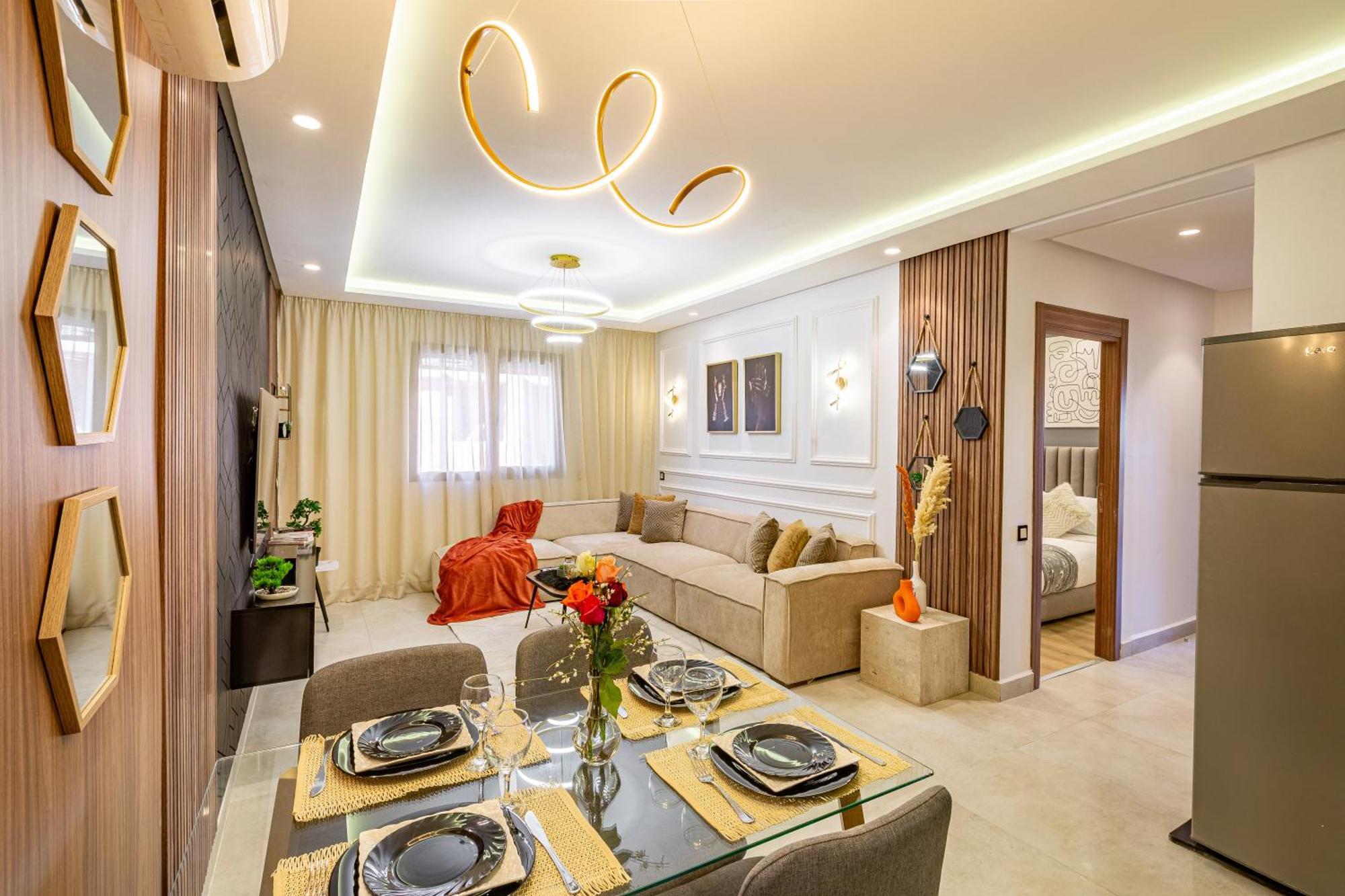 Golden Apartments Marrakesh Eksteriør billede